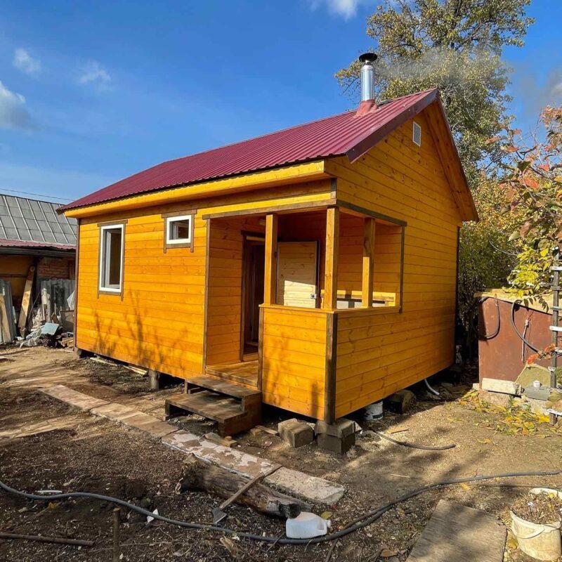 Каркасная баня в Энгельсе — купить от производителя