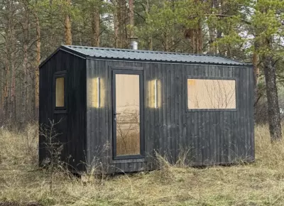 Баня Новинка Барнхаус 4,5x2,4 м.